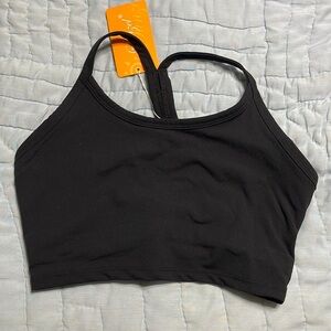 NWT black workout top
